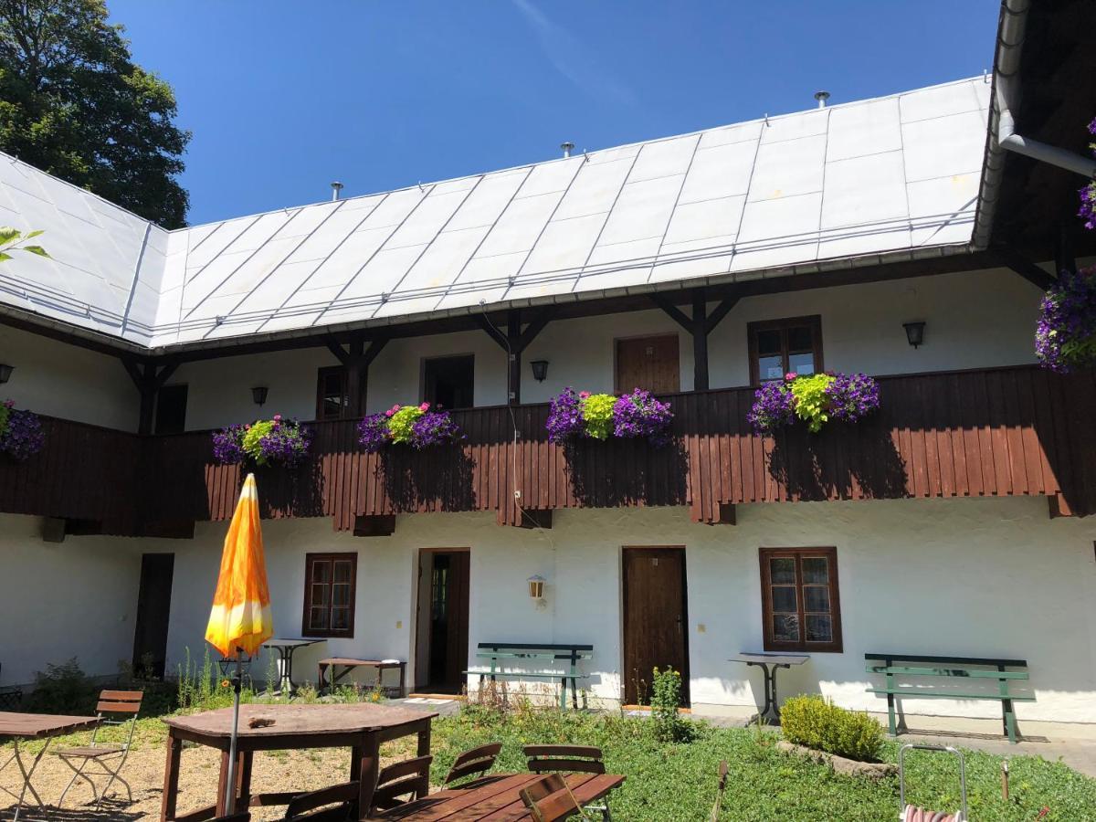Pension Untere Rauner Muehle Bad Brambach Exteriör bild